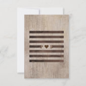 Rustic Wedding Information Kaarten (Voorkant)