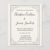 Rustic Wedding Invitation Flyer (Voorkant)