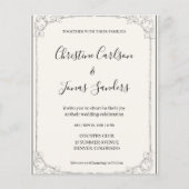 Rustic Wedding Invitation Flyer (Voorkant)