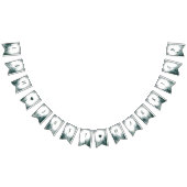 Rustic Wedding Just Married Bunting Banner (Alle)