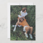 Rustic Wedding Party Bridesmaid proposal Kaart (Achterkant)