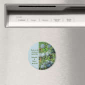 Rustic Wedding Pine Tree Berries Guest Hartelijk d Magneet (Insitu (Vaatwasser))