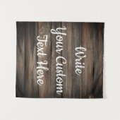 Rustic Wedding Reception Foto Booth Backdrop Barn Wandkleed (Voorkant (horizontaal))