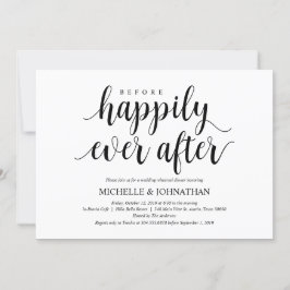 Rustic Wedding Rehearsal Dinner, Black and White Kaart