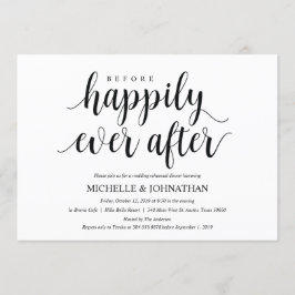 Rustic Wedding Rehearsal Dinner Invitation Card Kaart