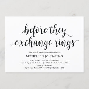 Rustic Wedding Rehearsal Dinner Invitation cards Kaart