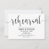 Rustic Wedding Rehearsal Dinner Invitations Kaart