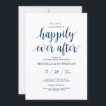 Rustic Wedding Rehearsal Dinner, marineblauw Kaart<br><div class="desc">Een huwelijksrepetitie met de toekomstige Bride en de toekomstige Groom,  voor hun grote dag? Nodig de gasten uit met deze Rustic Wedding Rehearsal Dinner Invitation Card. Voeg uw repetitieve diner details toe in het corresponderende Navy blue font / lettering.

#TeeshaDerrick</div>