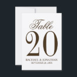 Rustic Wedding Table Number Kaart<br><div class="desc">Rustic Wedding Table Number Kaarten. Ook perfect voor vrijgezellenfeest,  verjaardagsfeest,  restaurants,  speciale feestjes en evenementen.</div>
