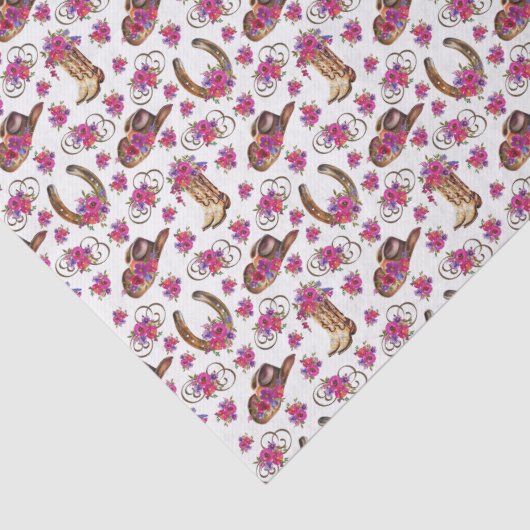 Rustic Wedding Tissue Paper Tissuepapier (Detail)