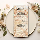 Rustic Wedding Tree Houdbaars Grain Menu