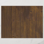 Rustic Wedding Unplugged Oh Snap Wood Sunflower (Achterkant)