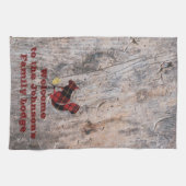 Rustic Welcome Pset Squirrel Theedoek (Horizontaal)