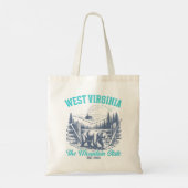 Rustic West Virginia Nature Scene  Tote Bag (Achterkant)