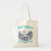 Rustic West Virginia Nature Scene  Tote Bag (Voorkant)