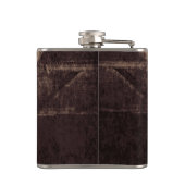 Rustic Western Bull Skull Wedding Country Texture Heupfles (Achterkant)