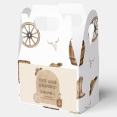 Rustic western cowboy you are wanted birthday  bedankdoosjes (Geopend)