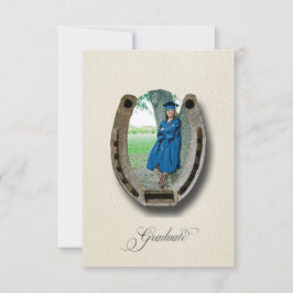 Rustic Western Graduation Party  Kaart