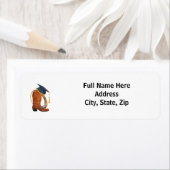 Rustic Western Graduation return address Etiket (Insitu)