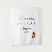 Rustic Western Graduation Wandkleed (Voorkant)