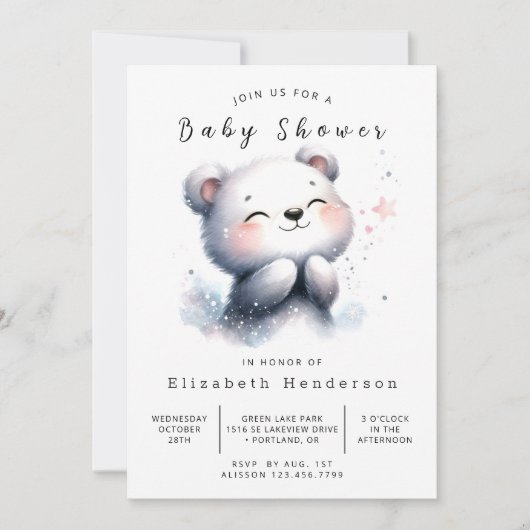 Rustic Whimsy Beer Baby shower Kaart (Voorkant)