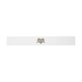 Rustic Whimsy Invitation Belly Band Uitnodigingen Wikkel