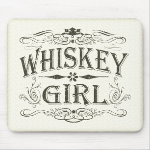 Rustic Whiskey Girl Muismat