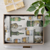 Rustic Whiskey Tissuepapier (Geschenk)