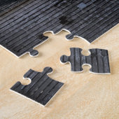 Rustic White Barn Legpuzzel (Zijkant)