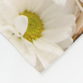 Rustic White Daisies Woodland Wedding Fleece Deken (Hoek)