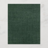 Rustic White Floral Gothic Wedding Invitation Flyer (Achterkant)