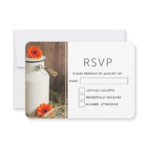 Rustic White Milk Jug met Flowers Wedding