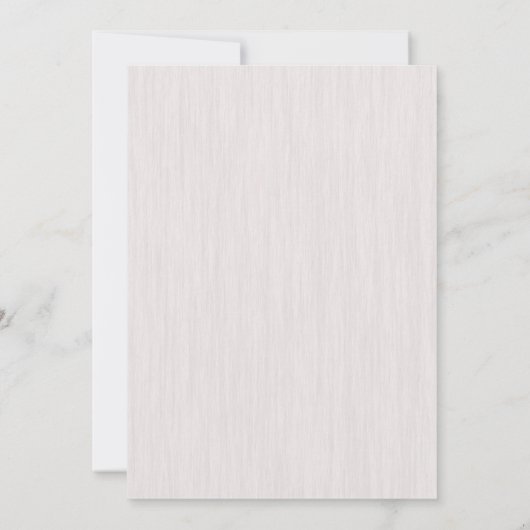 Rustic White Wood Wedding Kaart (Achterkant)