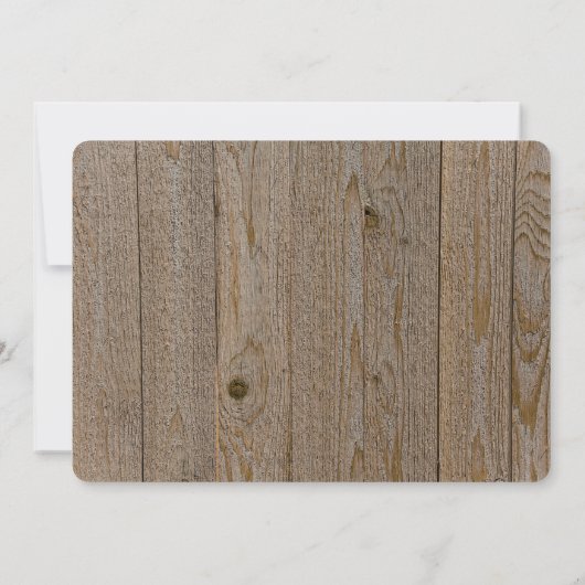 Rustic White Yellow Daisy Country Graduparty Kaart (Achterkant)