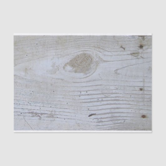 Rustic Whitewashed Board Tissuepapier (Voorkant)