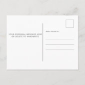 Rustic wij hebben de Nieuwe Beweging van de Dog va Aankondigingskaart (Achterkant)