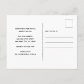 Rustic wij hebben de Nieuwe Beweging van de Dog va Aankondigingskaart (Achterkant)