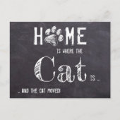 Rustic wij hebben de Nieuwe Beweging van het Kat v Aankondigingskaart (Voorkant)