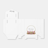 Rustic Wild Flower Bouquet Wedding Bedankdoosjes (Uitgevouwen)