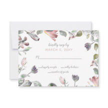 Rustic Wild Flowers Wedding