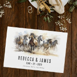 Rustic Wild Horses Boerderij Equestrian Weddenscha Gastenboek<br><div class="desc">Het stel dat samenrijdt blijft bij elkaar! Rustic country bruiloftsboek met een waterverf illustratie van wilde mosterdpaarden. Dit paardentrouwartikel is perfect voor een ranch bruiloft,  een barnbruiloft,  een bruiloft aan de landzijde,  een cowboy of een cowgirl bruiloft en voor alle romantische paardenliefhebbers.</div>