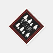 Rustic Wild One Buffalo Check Pset Servet (Hoek)