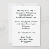 Rustic Wilderness Family Reunion Feestdagenkaart (Achterkant)