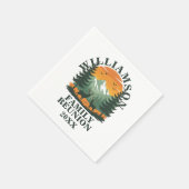 Rustic Wilderness Family Reunion Servet (Hoek)