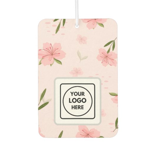 Rustic Wildflower Custom Logo Air Freshener Luchtverfrisser (Voorkant)