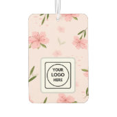 Rustic Wildflower Custom Logo Air Freshener Luchtverfrisser (Achterkant)