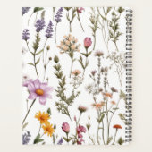 Rustic Wildflower Floral Botanical 2025 Planner (Achterkant)