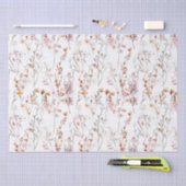 Rustic Wildflower Pattern Tissuepapier (Craft)