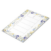 Rustic Wildflower Tearway Weekly Planner Notitieblok (Schuin)