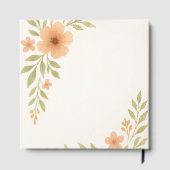 Rustic Wildflower Wedding Gastboek Gastenboek (Achterkant)